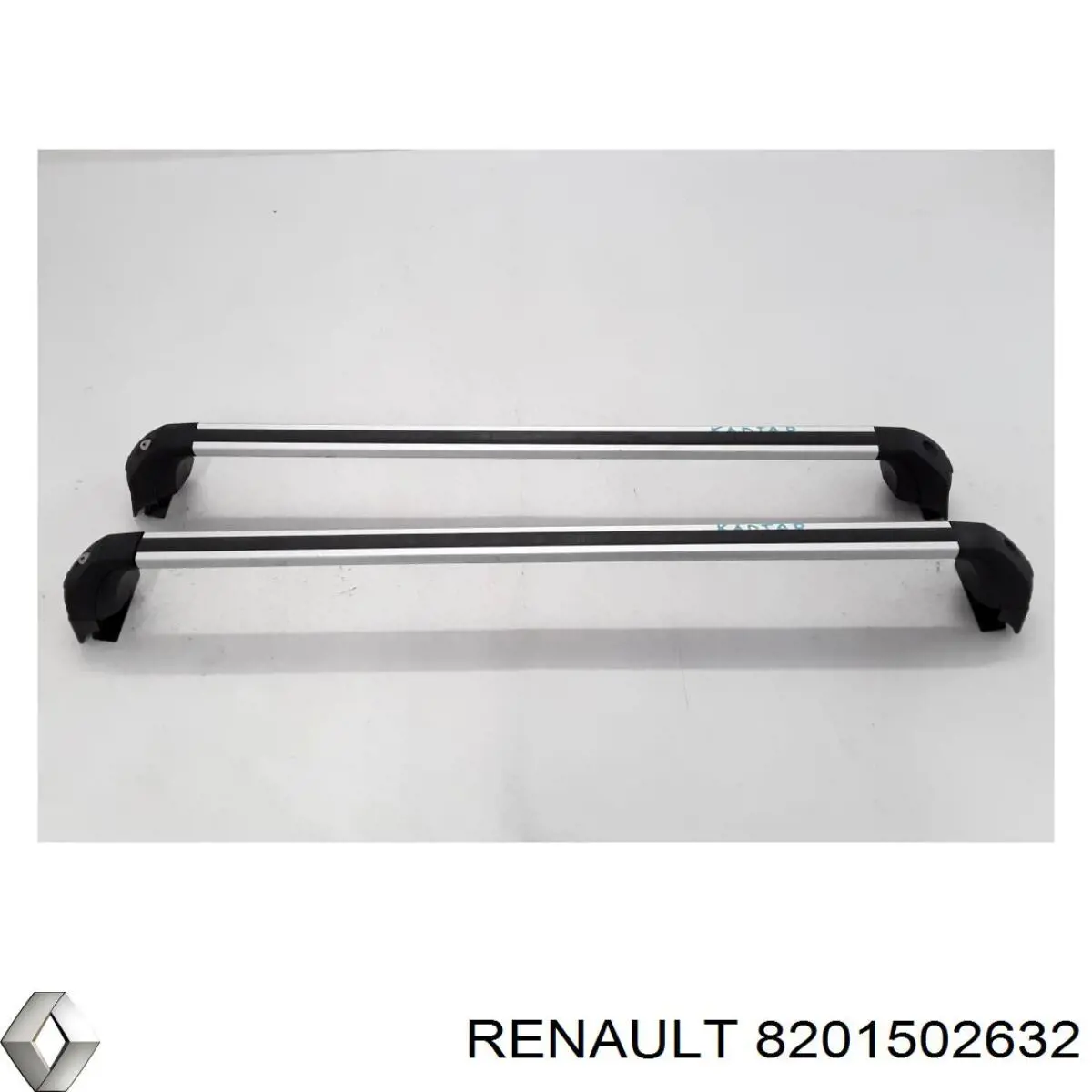 8201502632 Renault (RVI) travessas de porta-malas do teto, kit