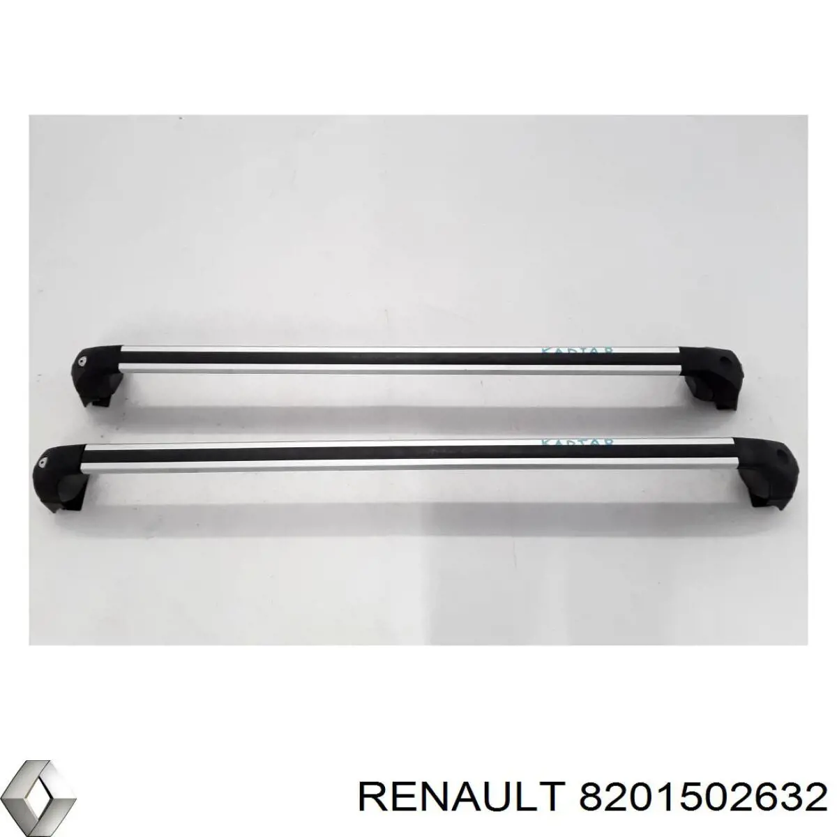 Поперечины багажника крыши, комплект 8201502632 Renault (RVI)
