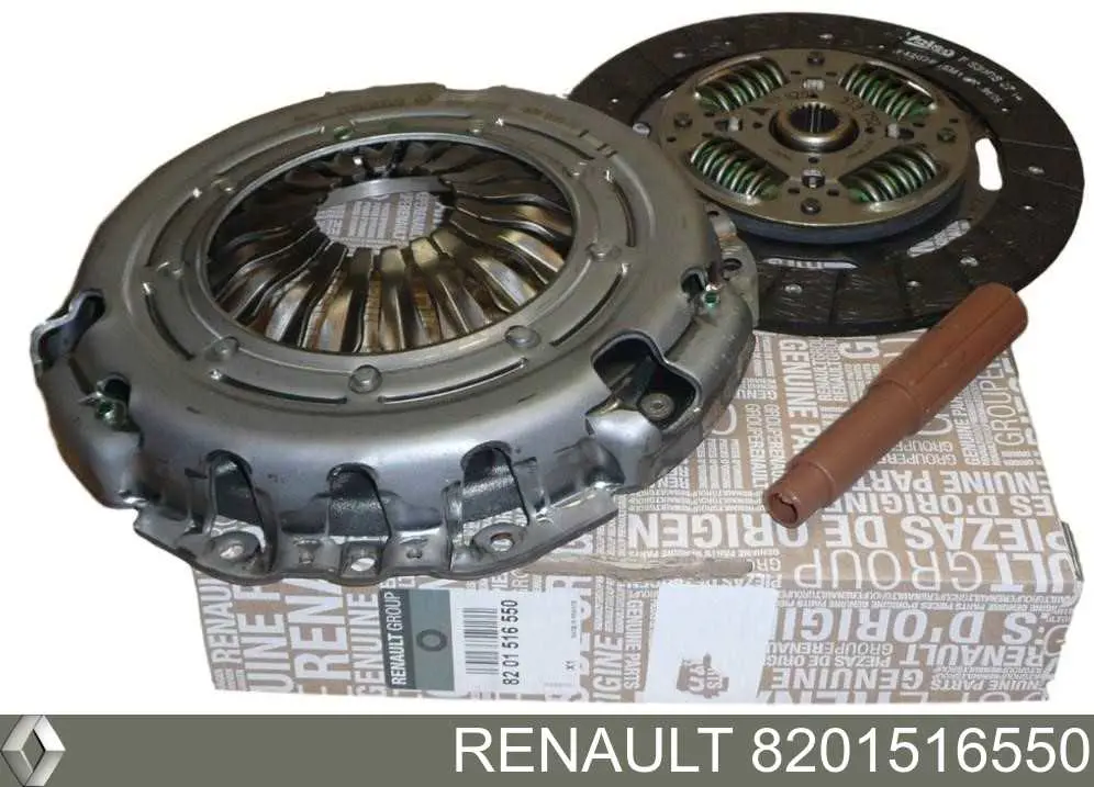 8201516550 Renault (RVI) kit de embraiagem (3 peças)