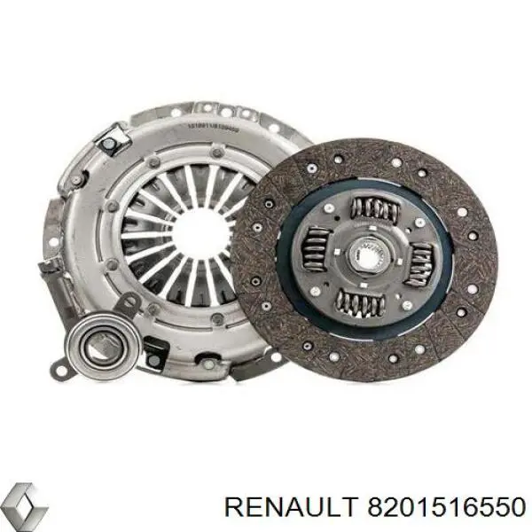 Купить 8201516550 Renault (RVI) Комплект сцепления (диск, корзина, подшипник)