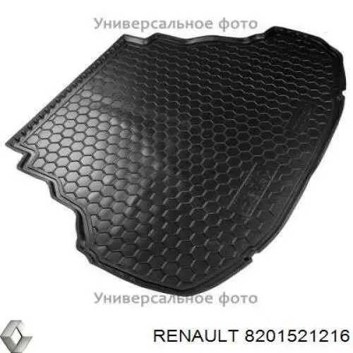 Купить 8201521216 Renault (RVI) Резиновый коврик в багажник