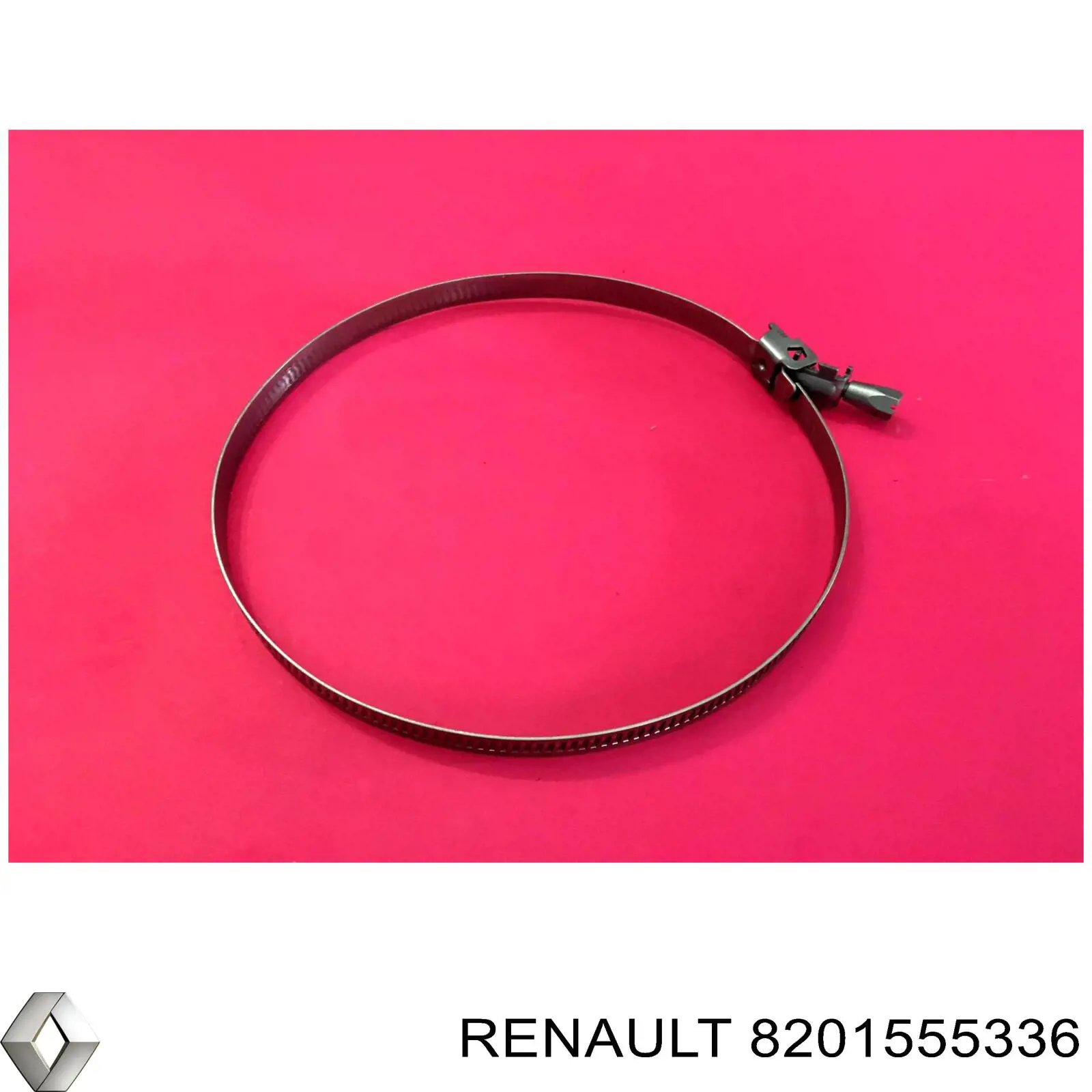 Хомут корпуса топливного фильтра Renault (RVI) 8201555336