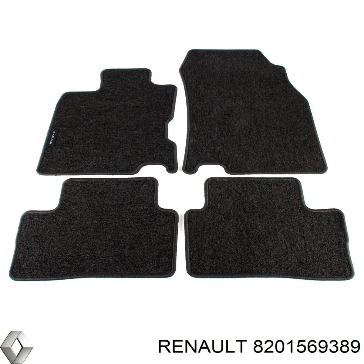 Комплект ковриков Renault (RVI) 8201569389 цена, от 48.20 USD