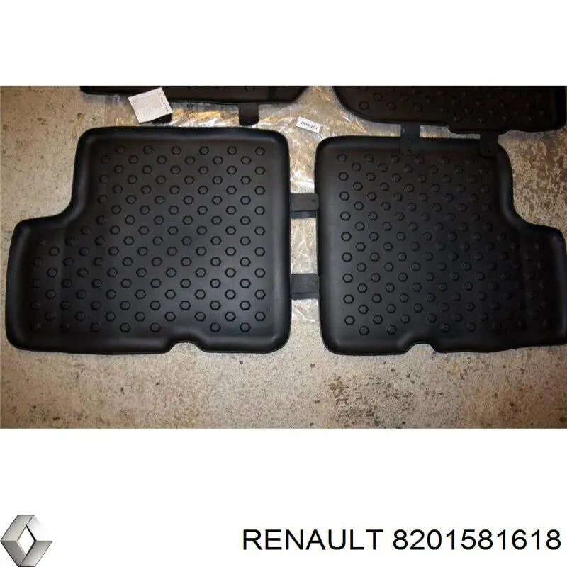 Комплект ковриков Renault (RVI) 8201581618 цена, от 66.38 USD