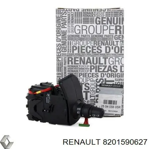 Compre 8201590627 Renault (RVI) Comutador instalado na coluna da direção, parte central