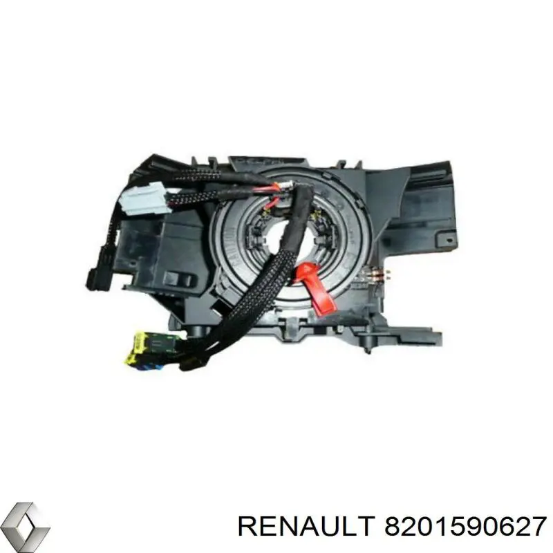 Comutador instalado na coluna da direção, parte central 8201590627 Renault (RVI)