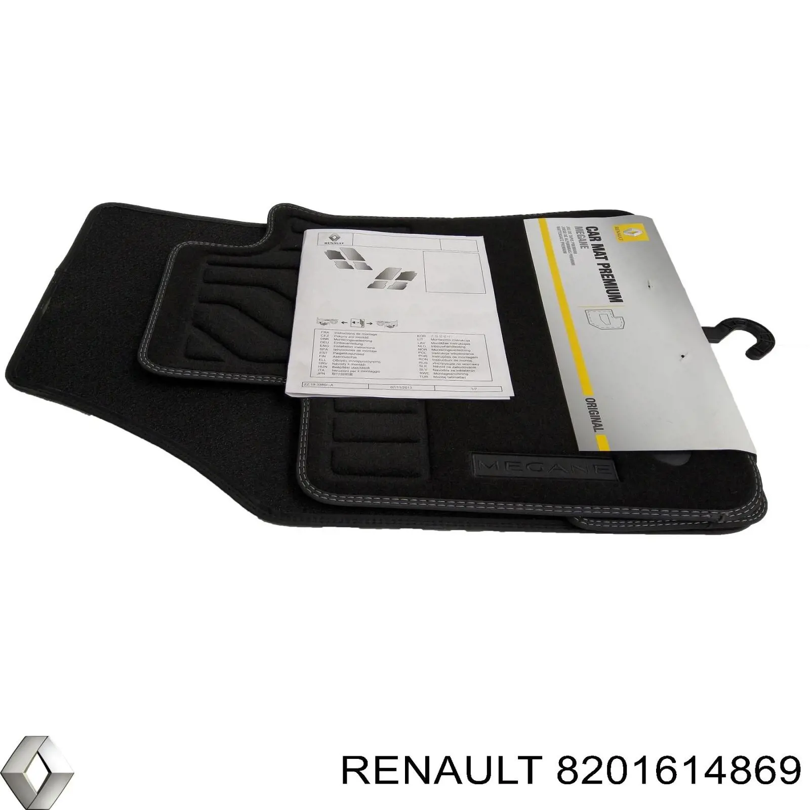 Комплект ковриков Renault (RVI) 8201614869 цена, от 129.89 USD