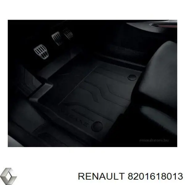Коврики передние + задние, комплект RENAULT 8201618013