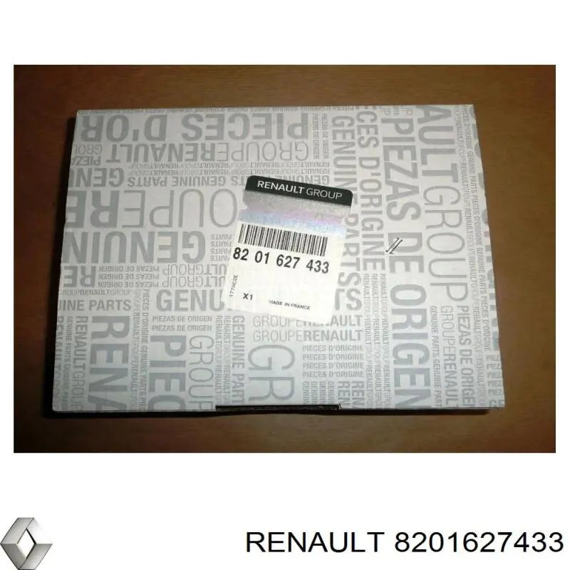 8201627433 Renault (RVI) válvula de escape