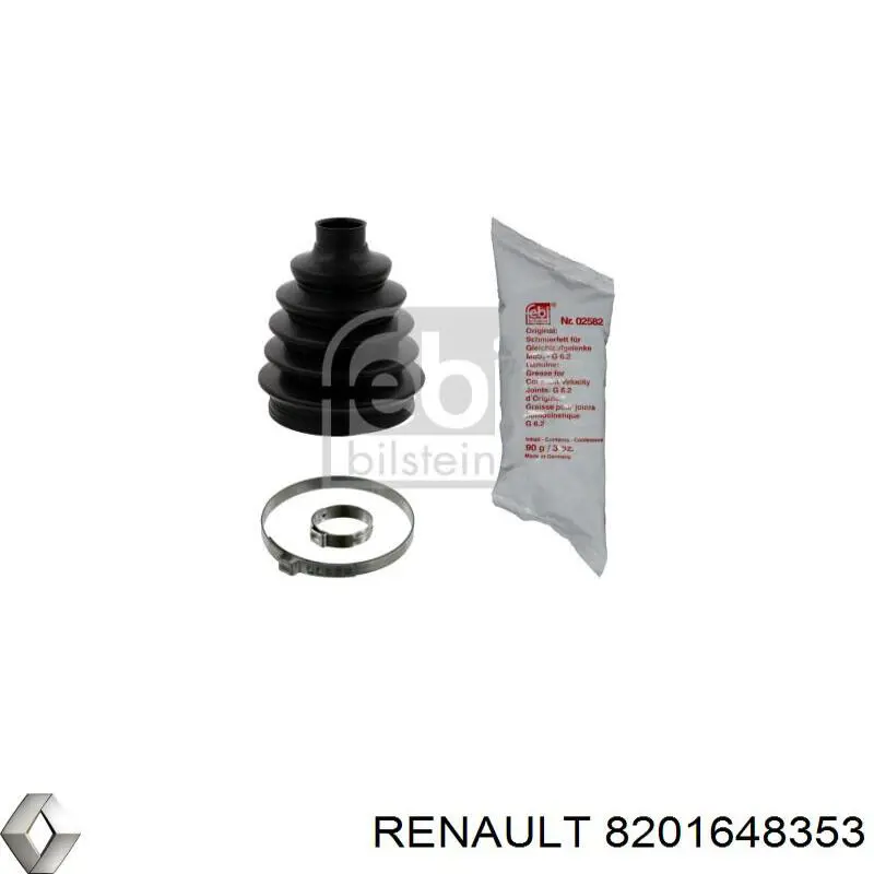 Чехол шруса Renault (RVI) 8201648353 цена, от 7.87 USD
