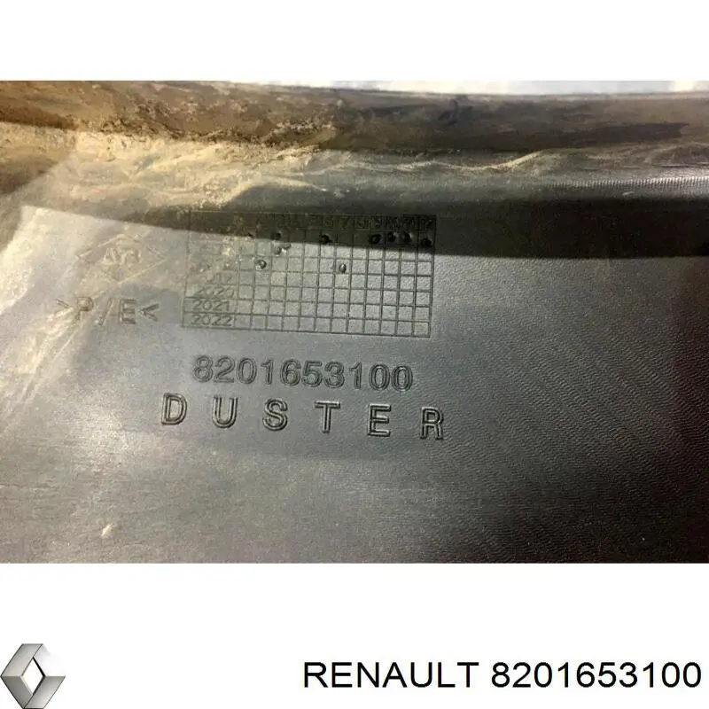 Молдинг арки колеса заднего, левый Renault (RVI) 8201653100 цена, от 97.77 USD