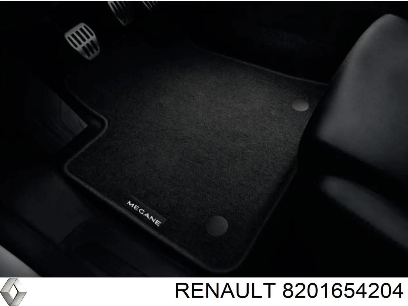 Комплект ковриков Renault (RVI) 8201654204 цена, от 72.86 USD
