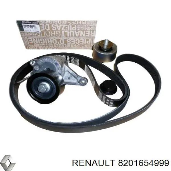 8201654999 Renault (RVI) ремень агрегатов приводной, комплект