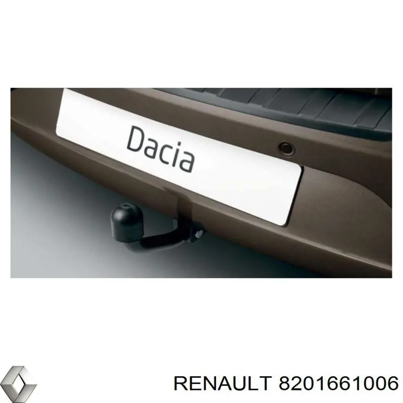 8201661006 Renault (RVI) фаркоп (шар прицепного устройства)