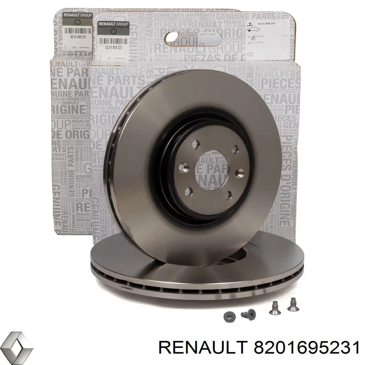 Купить 8201695231 Renault (RVI) Ротор тормозной