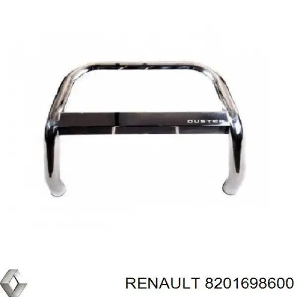 Защита передняя "кенгурятник" Renault (RVI) 8201698600