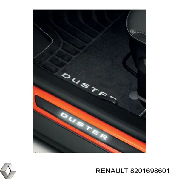 Комплект ковриков Renault (RVI) 8201698601 цена, от 81.70 USD