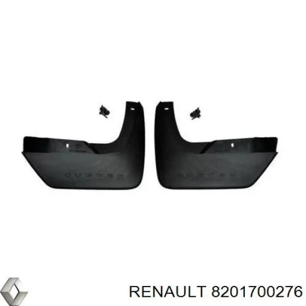 Бризковики задні, комплект 8201700276 Renault (RVI)