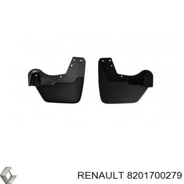 Брызговики передние, комплект RENAULT 8201700279