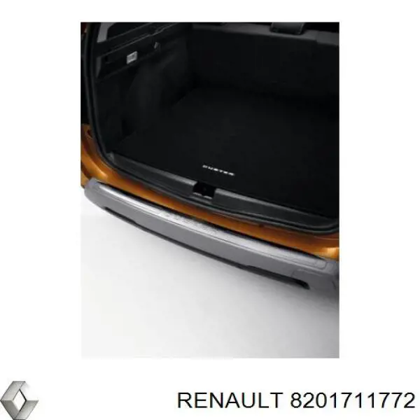 Килимок багажного відсіку 8201711772 Renault (RVI)