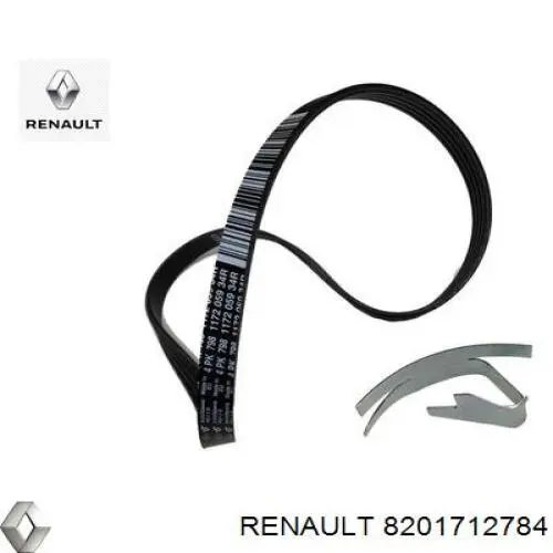 Ремень кондиционера Renault (RVI) 8201712784