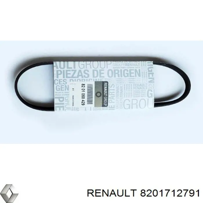 Ремень агрегатов приводной, комплект Renault (RVI) 8201712791 цена, от 27.19 USD