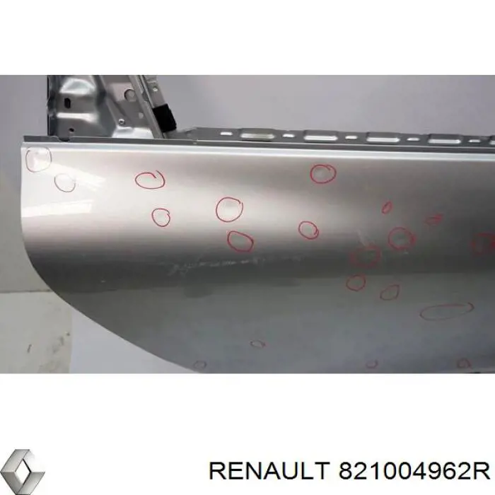 Дверь пассажирская задняя правая Renault (RVI) 821004962R цена, от 361.07 USD