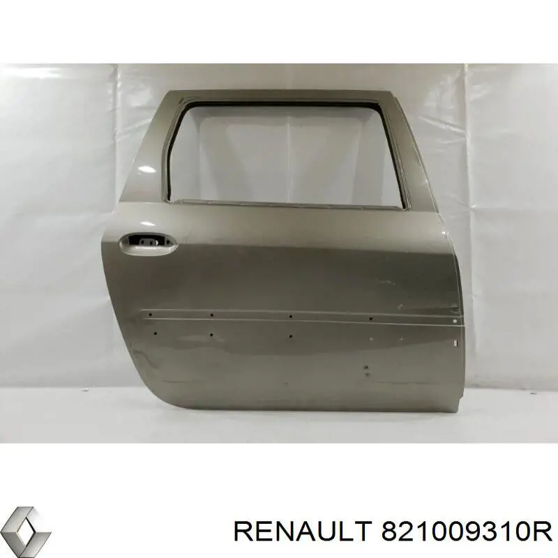 Дверь пассажирская задняя правая Renault (RVI) 821009310R цена, от 94.39 USD