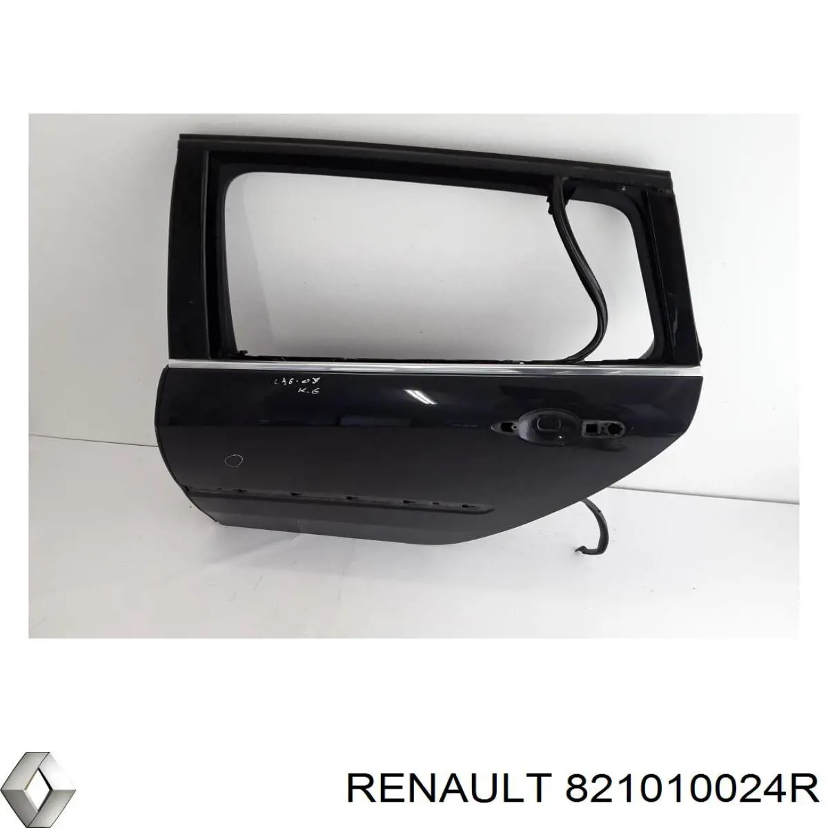 Задняя левая дверь Рено Лагуна 3 (Renault Laguna)