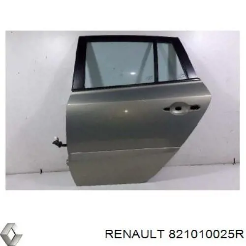 Задняя левая дверь Рено Колеос HY0 (Renault Koleos)
