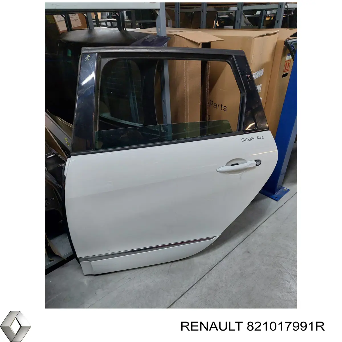 Дверь задняя, левая Renault (RVI) 821017991R цена, от 114.02 USD