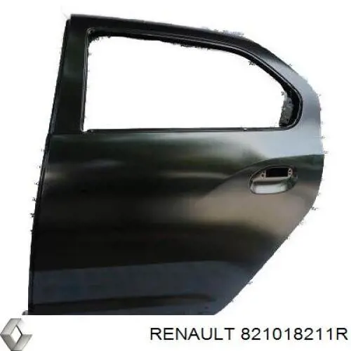 Дверь задняя, левая Renault (RVI) 821018211R цена, от 202.93 USD