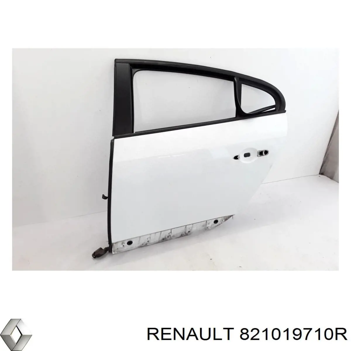 Porta traseira esquerda para Renault Fluence (L3)