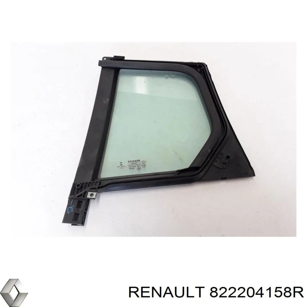 Купить 822204158R Renault (RVI) Стекло кузова (багажного отсека) правое