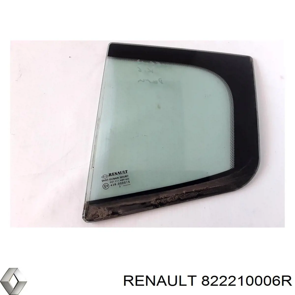 Задняя форточка левая Renault (RVI) 822210006R цена, от 12.54 USD