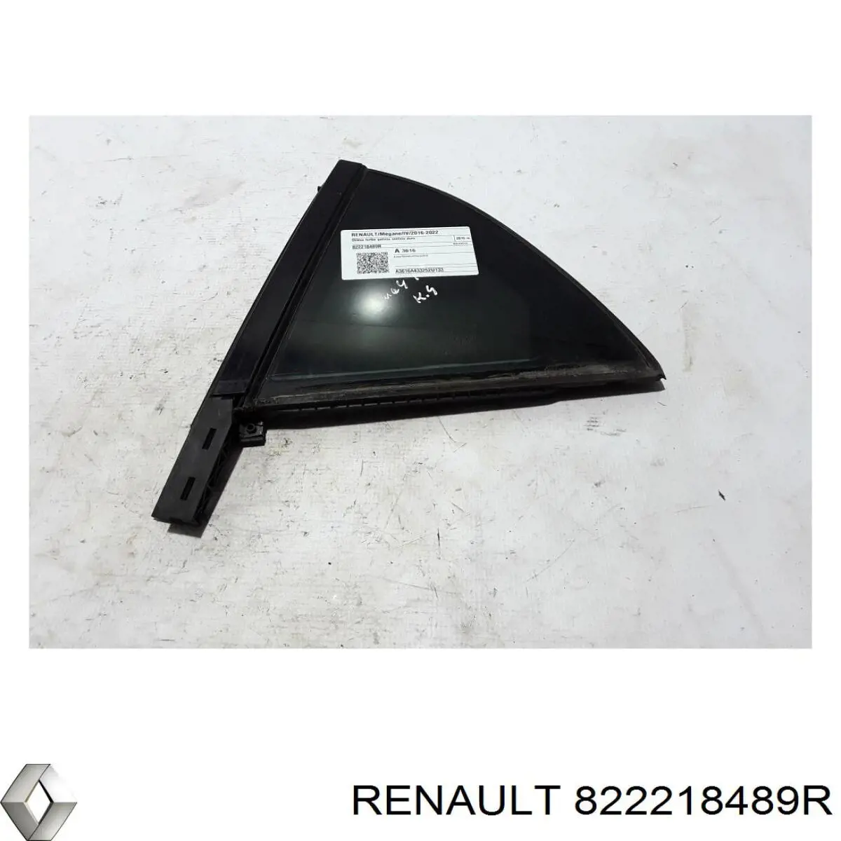 822218489R Renault (RVI) Стекло-форточка двери, задней, левой
