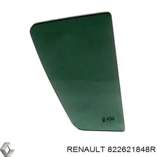 Стекло-форточка двери, задней, правой Renault (RVI) 822621848R цена, от 10.37 USD