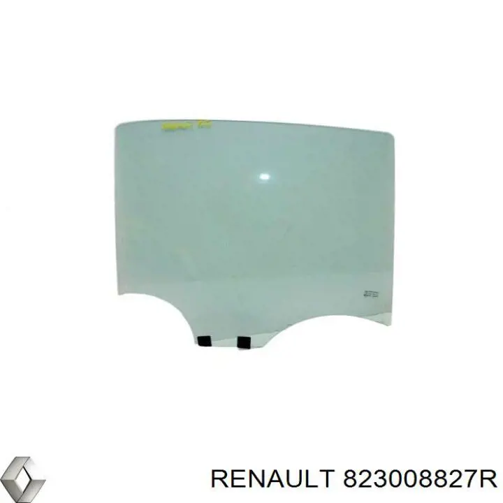 823008827R Renault (RVI) vidro da luz traseira direita