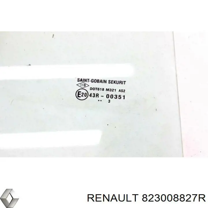 Стекло фонаря заднего правого Renault (RVI) 823008827R цена, от 11.27 USD