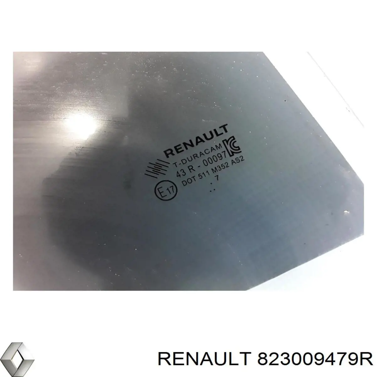 Окно задней двери Renault (RVI) 823009479R цена, от 59.46 USD
