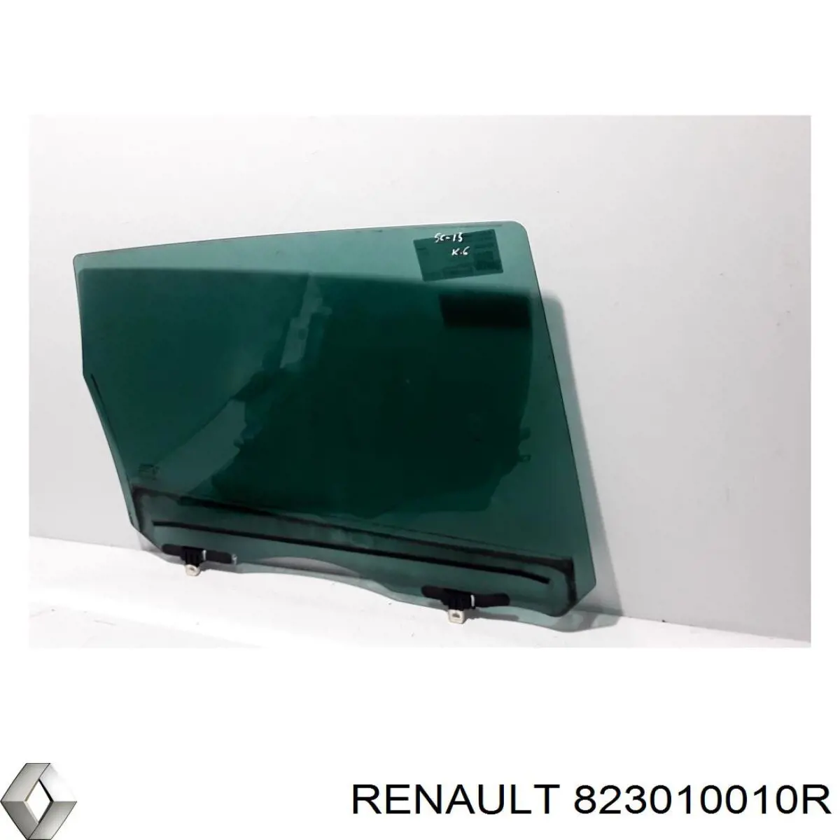 823010010R Renault (RVI) vidro da porta traseira esquerda