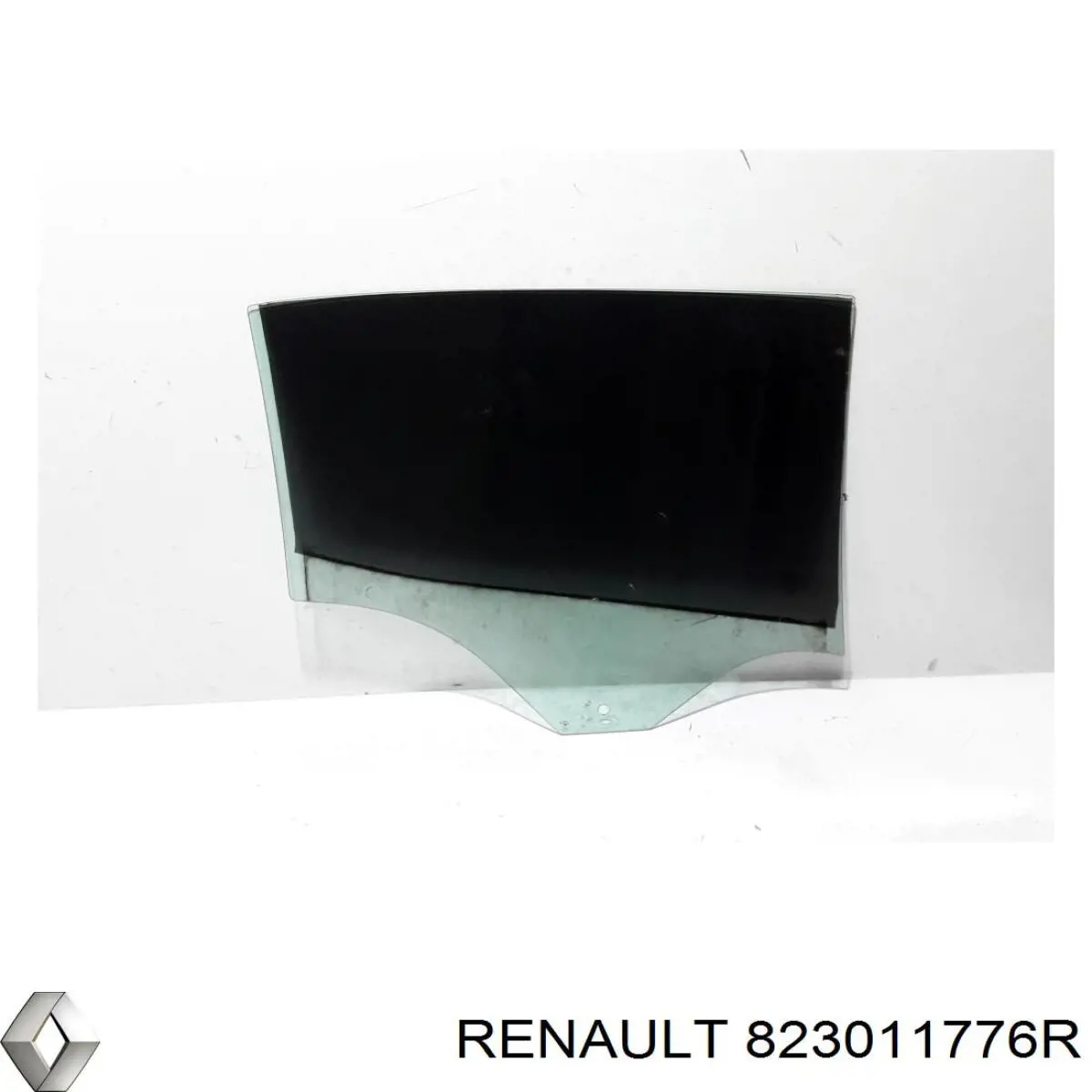 Стекло задней двери, левой Renault (RVI) 823011776R цена, от 72.58 USD