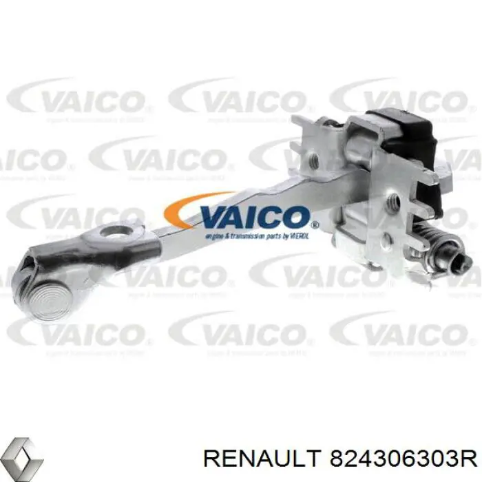 Ограничитель открывания двери задний Renault (RVI) 824306303R цена, от 10.15 USD