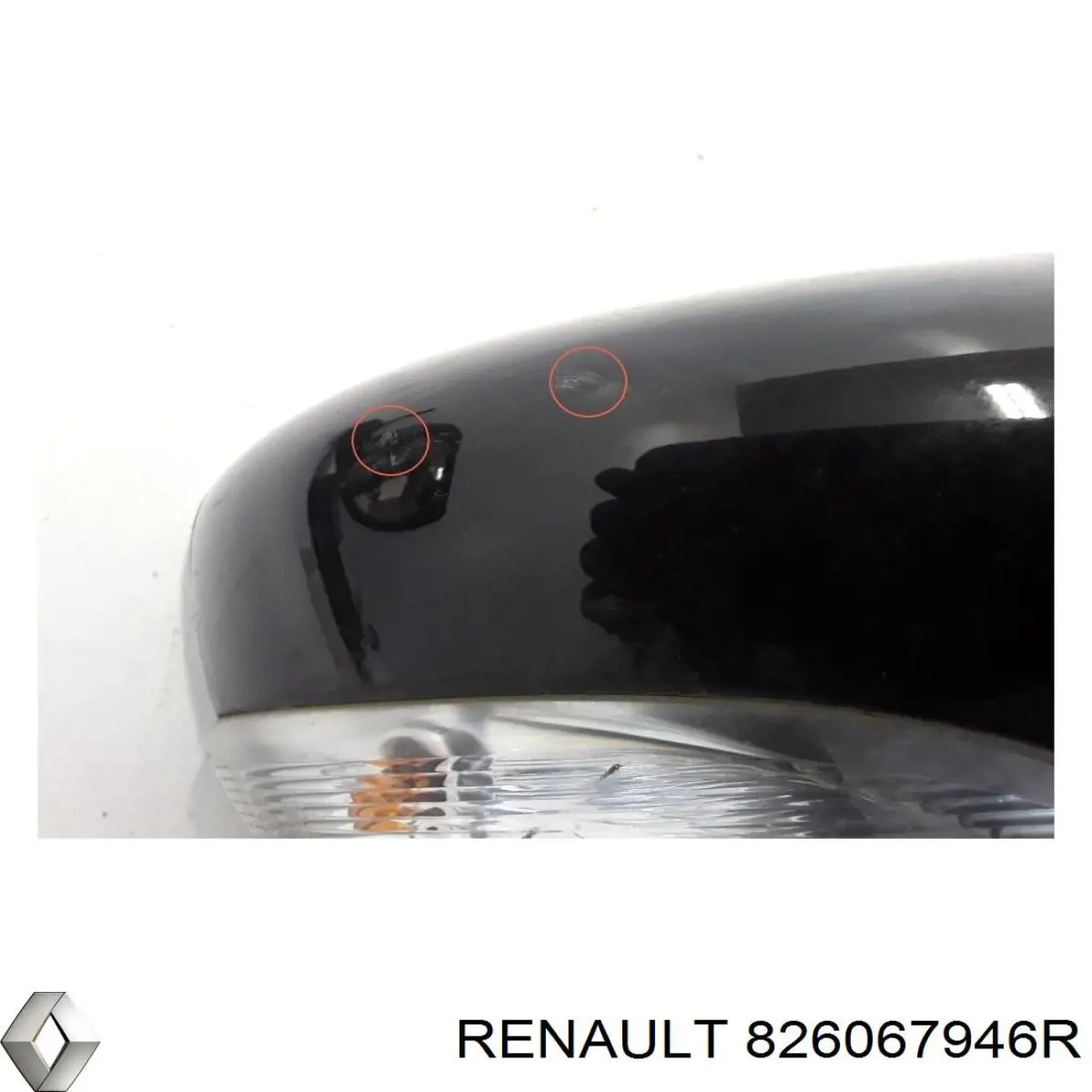 Ручка задней двери наружная, правая Renault (RVI) 826067946R