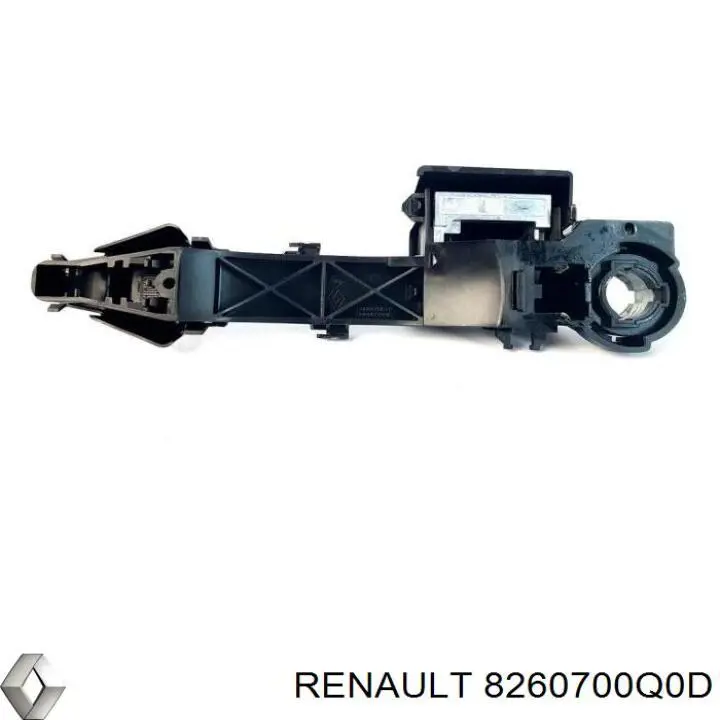 Держатель наружной ручки задней распашной двери правой Renault (RVI) 8260700Q0D цена, от 23.57 USD