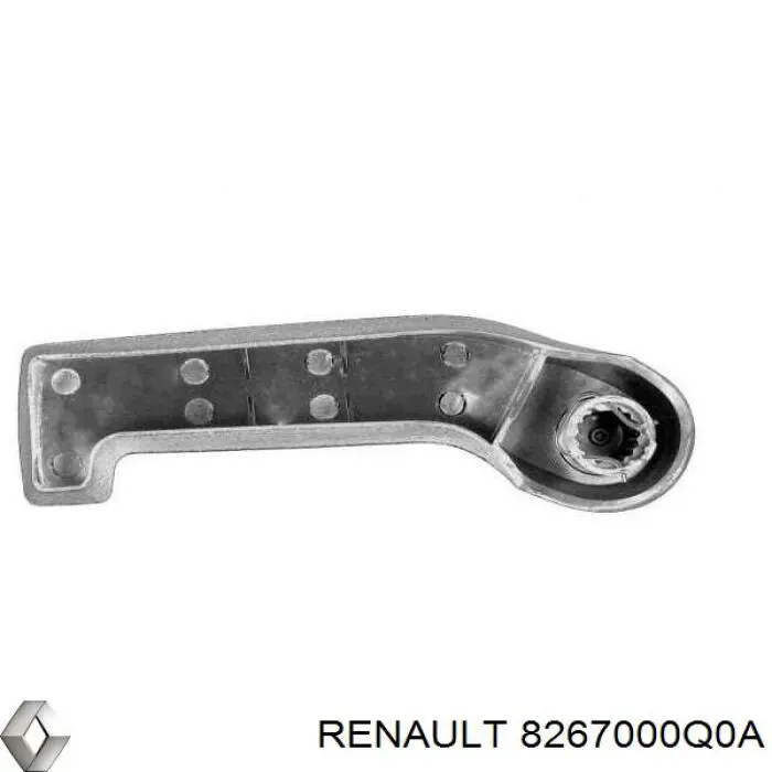 Ручка двери задней (распашной) правая внутренняя Renault (RVI) 8267000Q0A цена, от 15.76 USD
