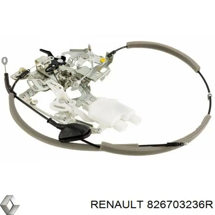 Замок и ручки (передней) двери Renault (RVI) 826703236R цена, от 165.37 USD