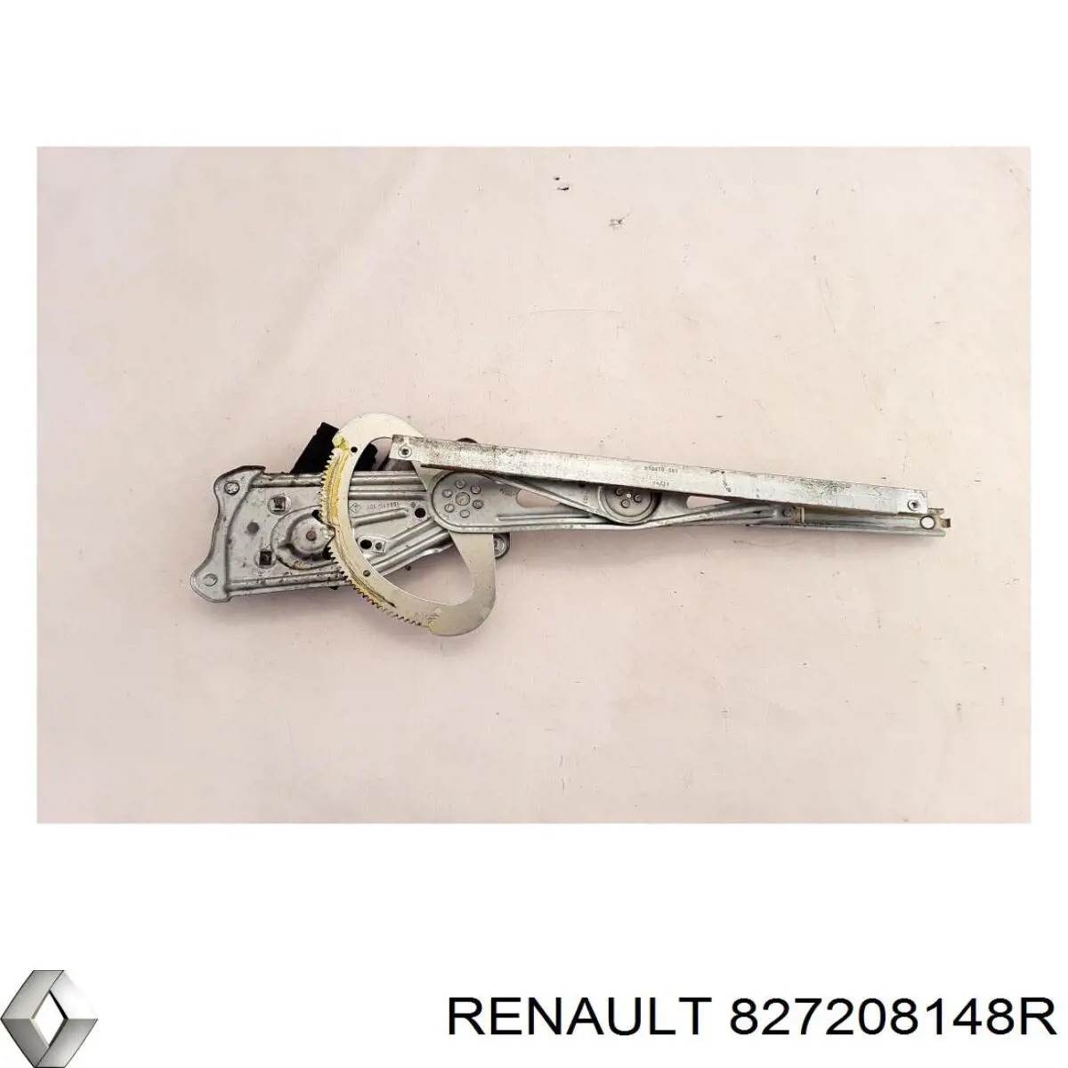 827208148R Renault (RVI) Mecanismo de acionamento de vidro da porta traseira direita