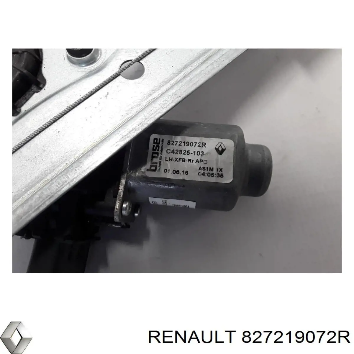 Моторчик стеклоподъемника двери задней, левой Renault (RVI) 827219072R цена, от 36.78 USD