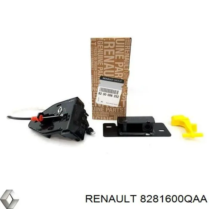8281600QAA Renault (RVI) Ролик двери боковой правый центральный